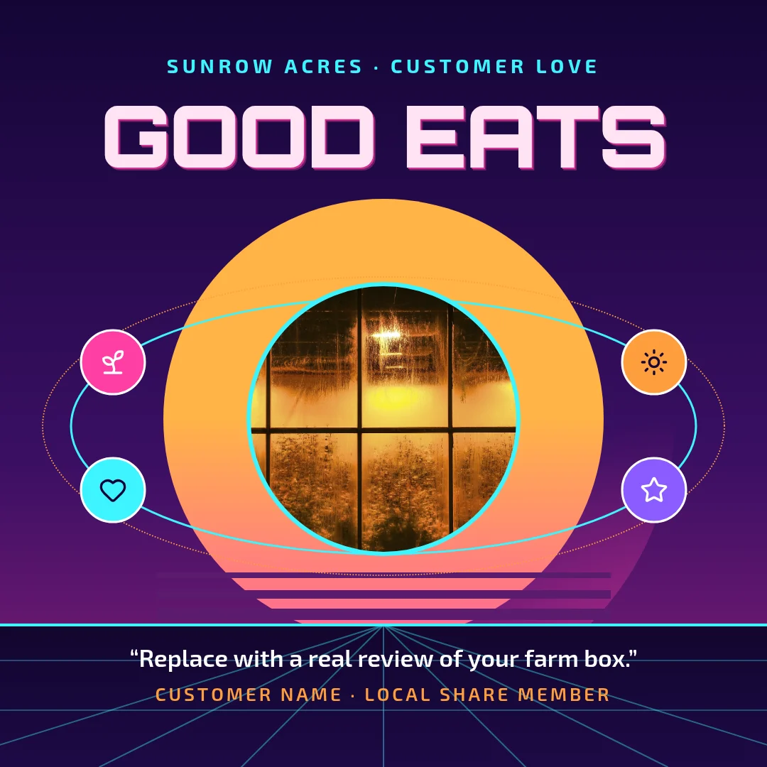Sunrow Orbit Testimonial – Instagram post template