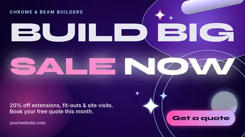 Chrome Beam Sale Stack – X post template