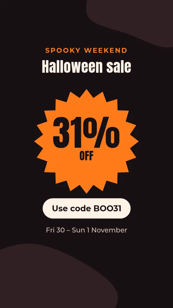 Halloween sale story – Instagram story template