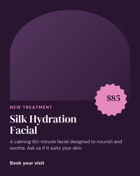 Mauve Treatment Debut – Instagram post template