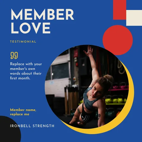 Primary Window Member Quote – Instagram post template