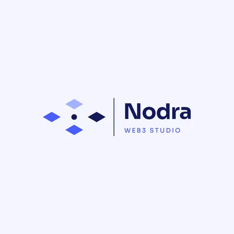 Nodra Iso Node Lattice Logo – Logo template