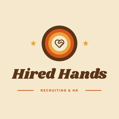 Groovy Hired Hands Logo – Logo template