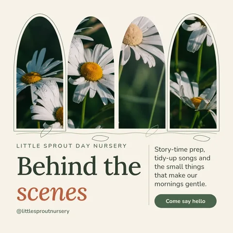 Petal Window Morning Notes – Instagram post template