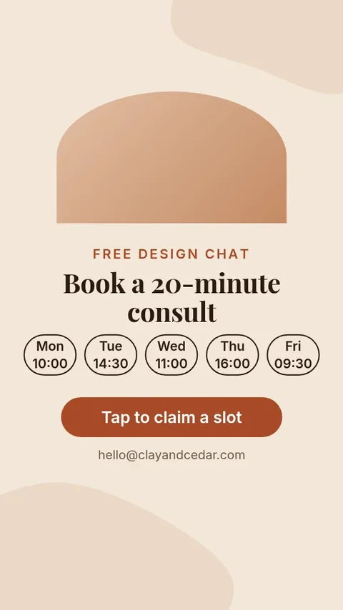 Free Consult Slot Story – Instagram story template