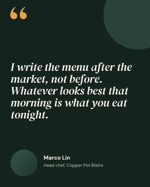 Meet the chef – Instagram post template