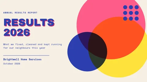 Triple Ink Results Deck – Presentation template, 10 pages