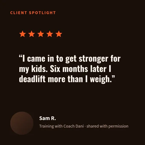 PT client spotlight – Instagram post template