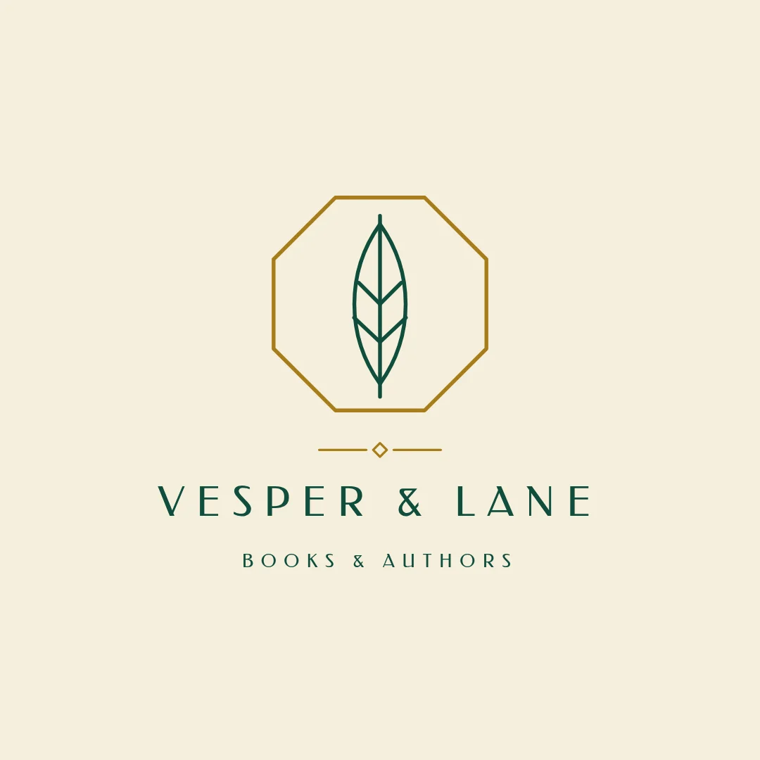 Deco Feather Octagon Logo – Logo template