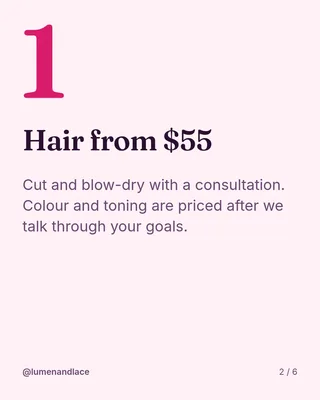 Treatment Price Guide Carousel, page 2