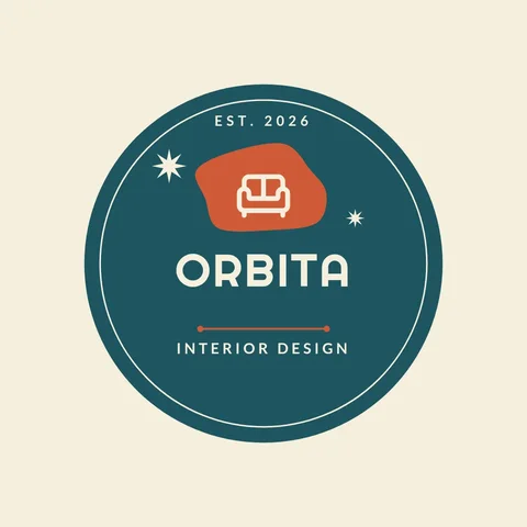 Orbita Atomic Sofa Badge – Logo template