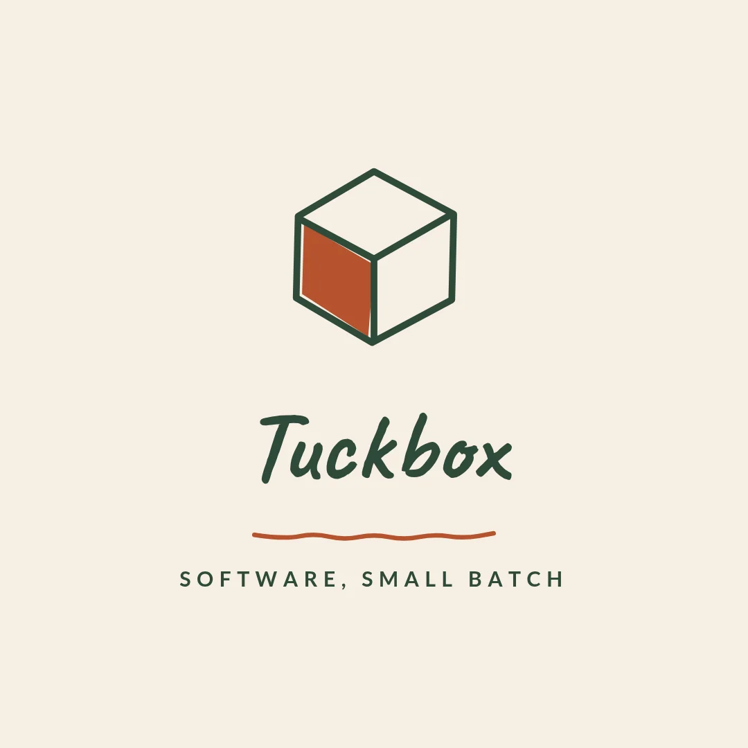 Tuckbox Hand-Drawn Cube Logo – Logo template
