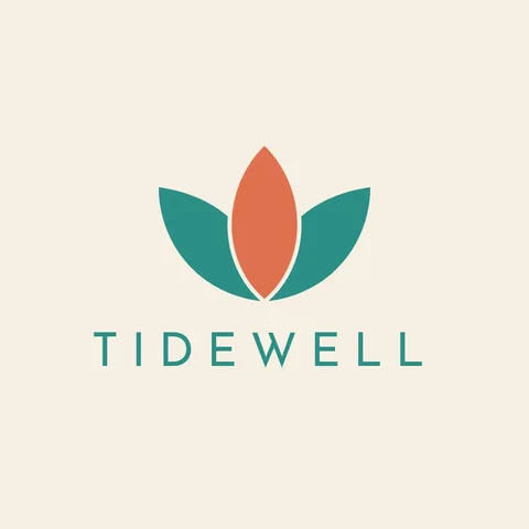 Tidewell Lotus Minimal Logo – Logo template