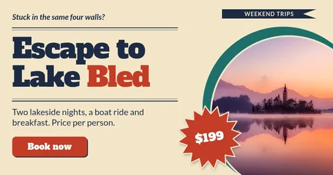 Lakeside Circle Print Ad – Facebook post template