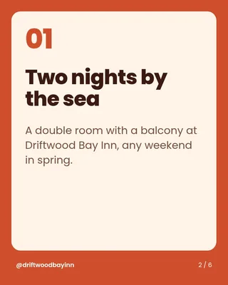 Win A Weekend Away, page 2