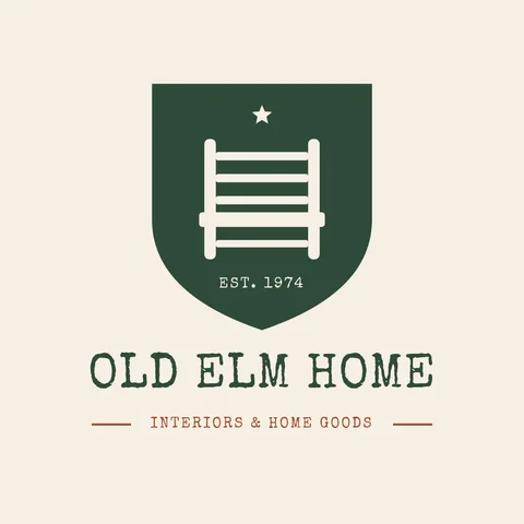 Old Elm Chair Crest – Logo template