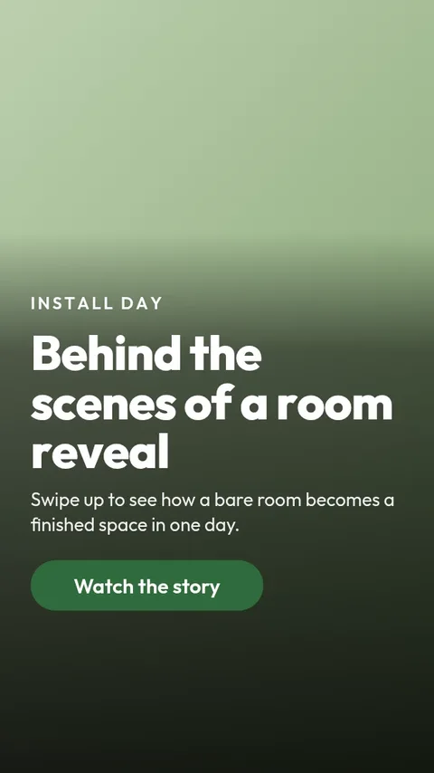 Install Day Behind The Scenes – Instagram story template