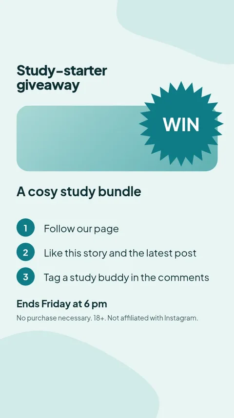 Lagoon Study Bundle Giveaway – Instagram story template