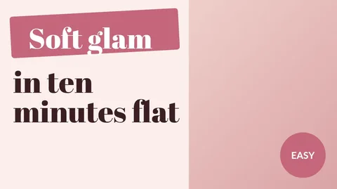 Beauty tutorial thumbnail – YouTube thumbnail template