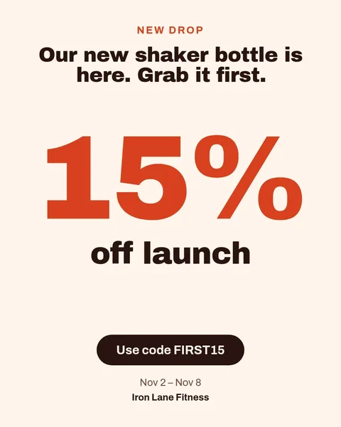 New Protein Flavour Sale – Instagram post template