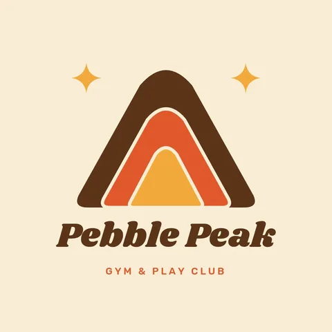 Pebble Peak Rainbow Logo – Logo template