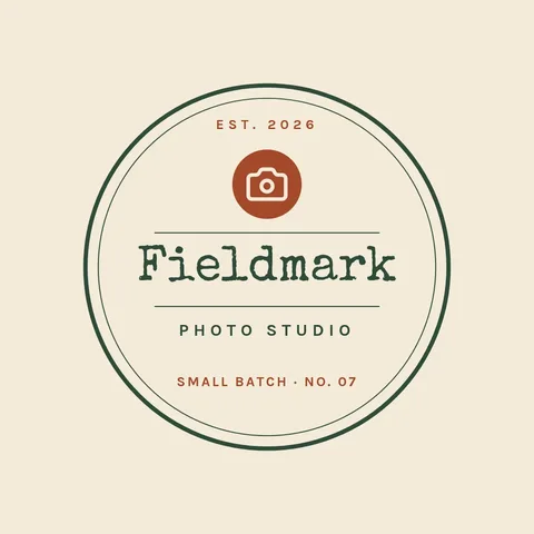 Fieldmark Kraft Stamp Badge – Logo template