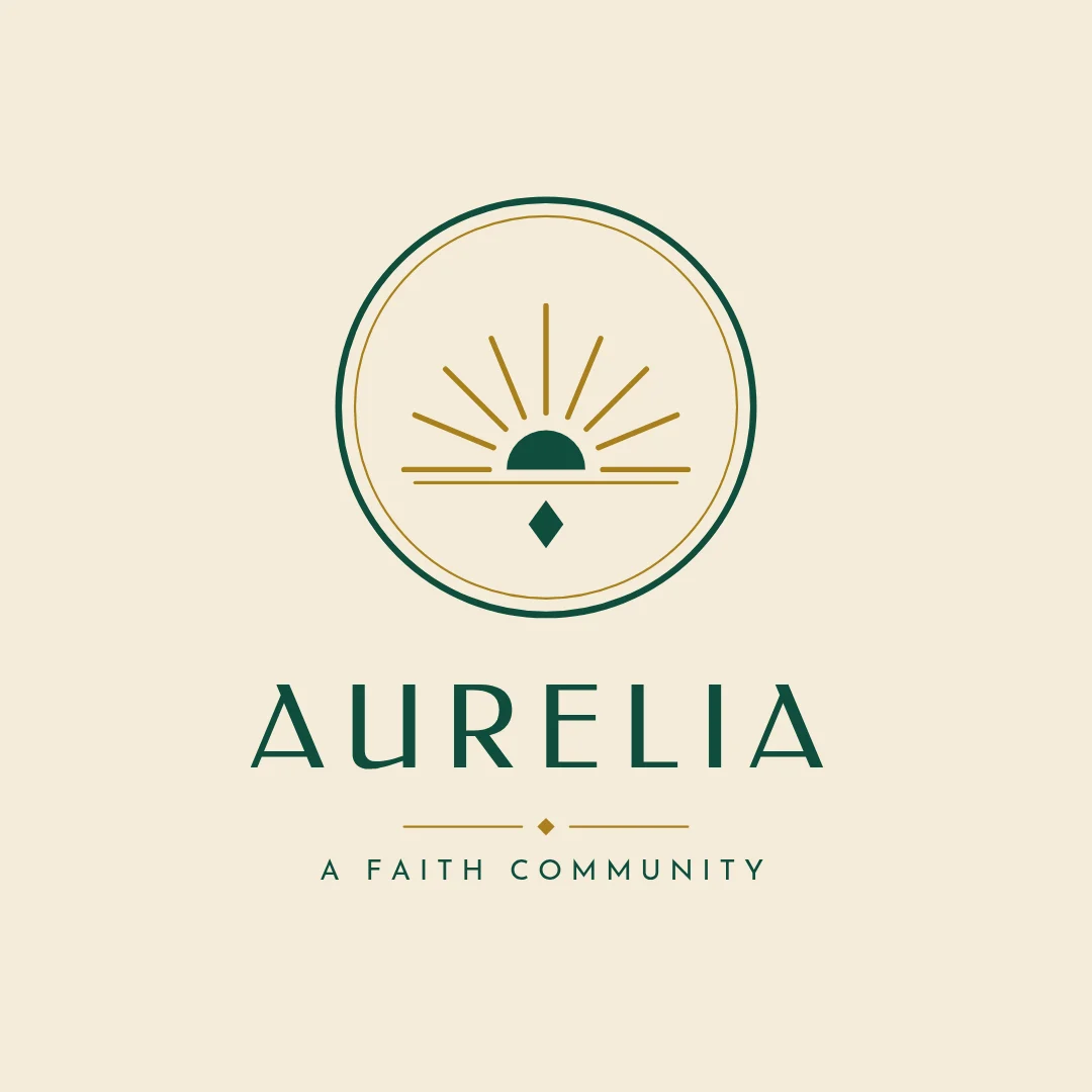 Aurelia Sunburst Seal Logo – Logo template