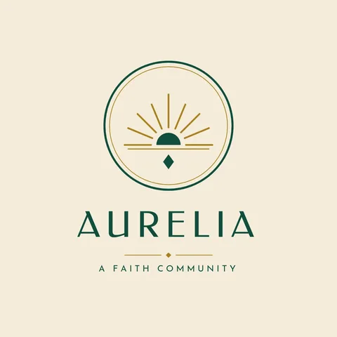 Aurelia Sunburst Seal Logo – Logo template