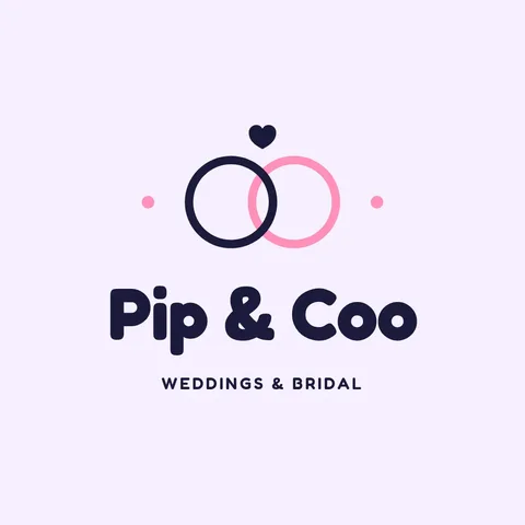 Pip and Coo Linked Rings – Logo template