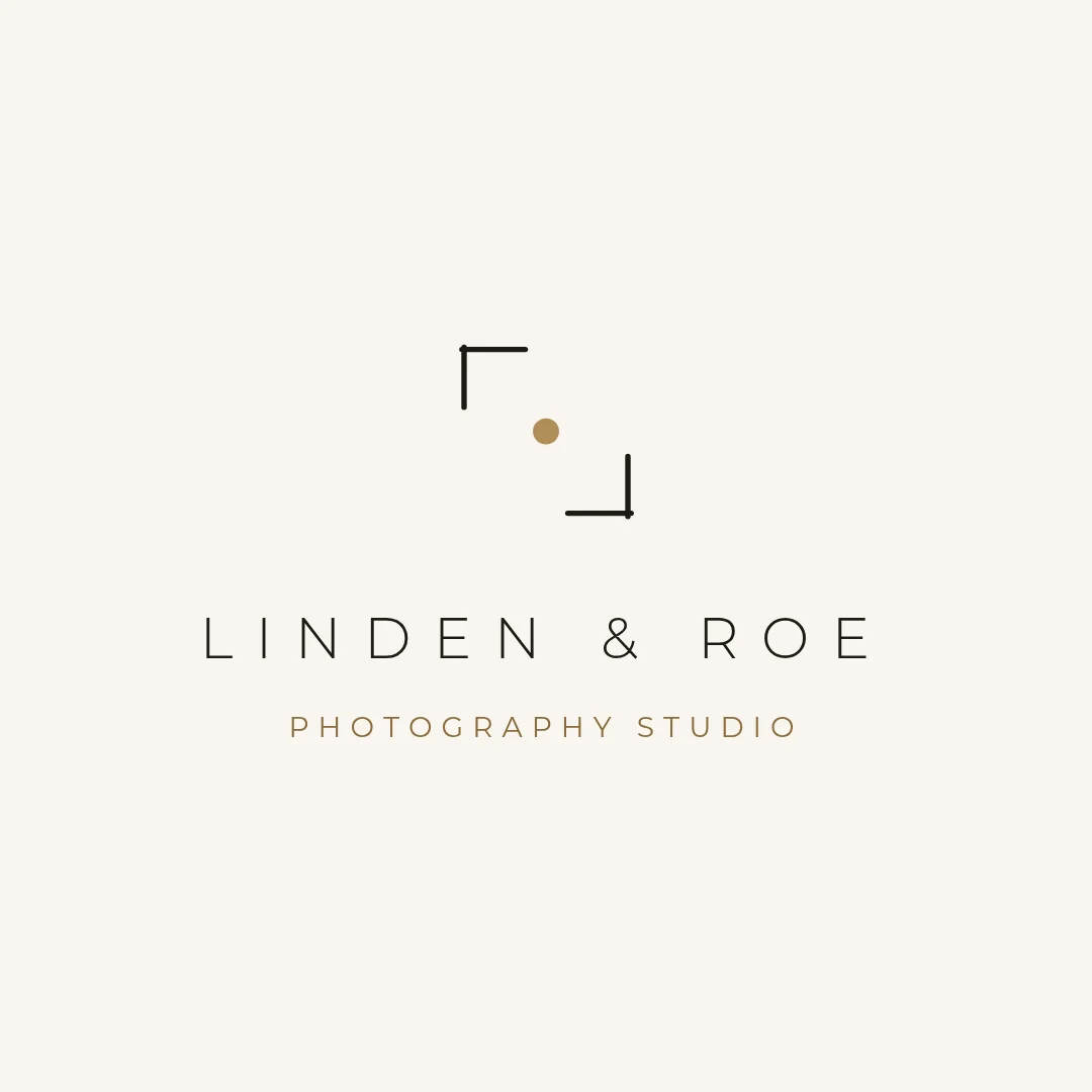 Linden Viewfinder Minimal Logo – Logo template