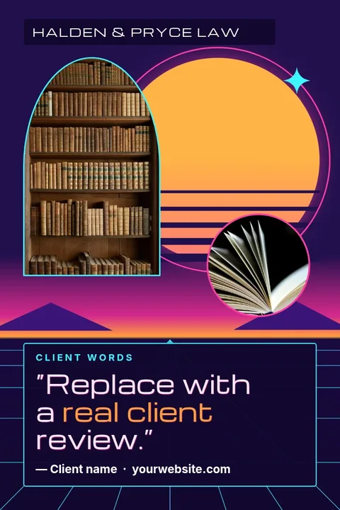 Horizon Verdict Photo Collage – Pinterest pin template