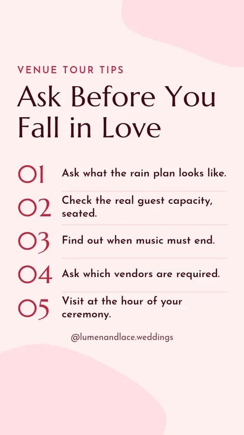 Venue Visit Questions – Instagram story template