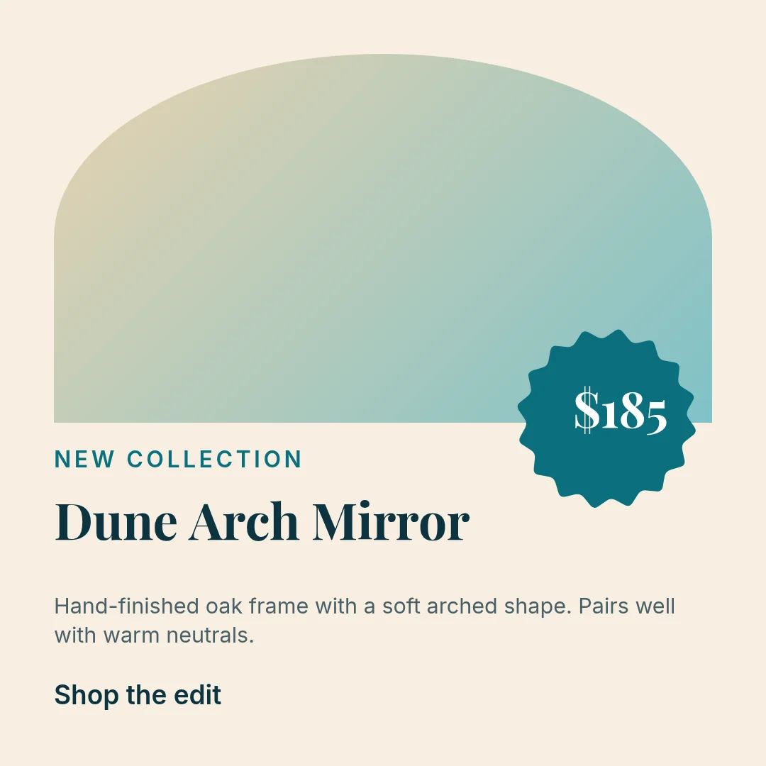 New Collection Edit – Instagram post template