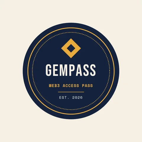 Gem Pass Ticket Badge – Logo template