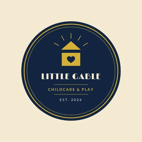 Gable Heart Deco Badge – Logo template