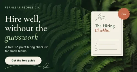 Fern Cover Checklist Offer – Facebook post template