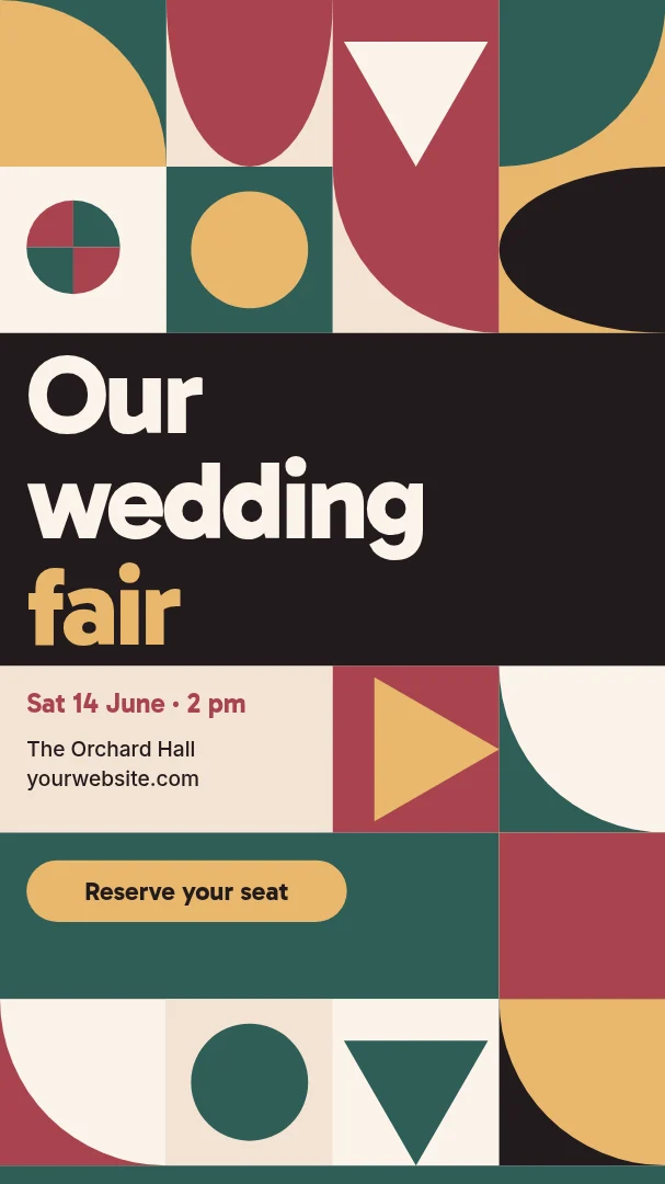 Quilt Tile Fair Story – Instagram story template