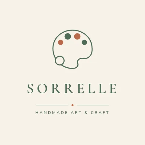 Palette Mark Stacked Logo – Logo template