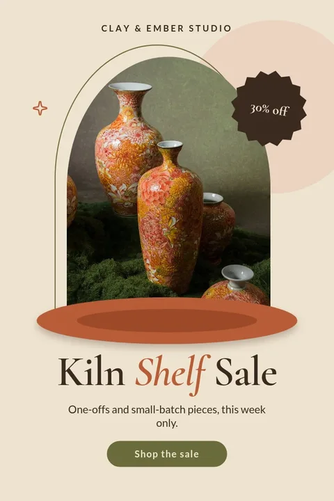 Kiln Shelf Arch Stage – Pinterest pin template