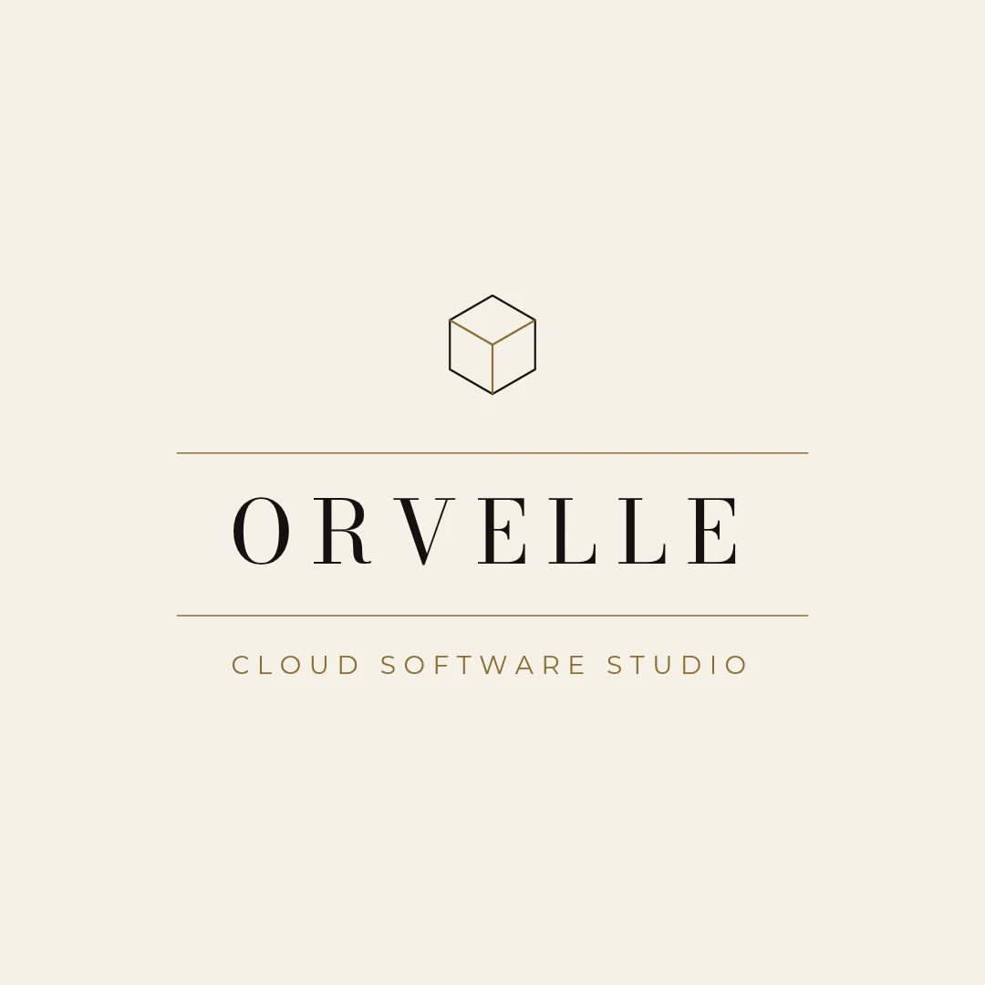 Orvelle Hairline Cube Logo – Logo template