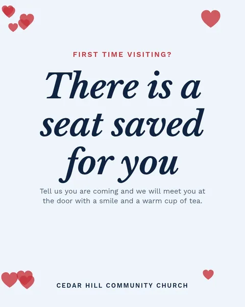 Come Sit With Us – Instagram post template