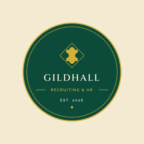Gildhall Deco Puzzle Badge – Logo template