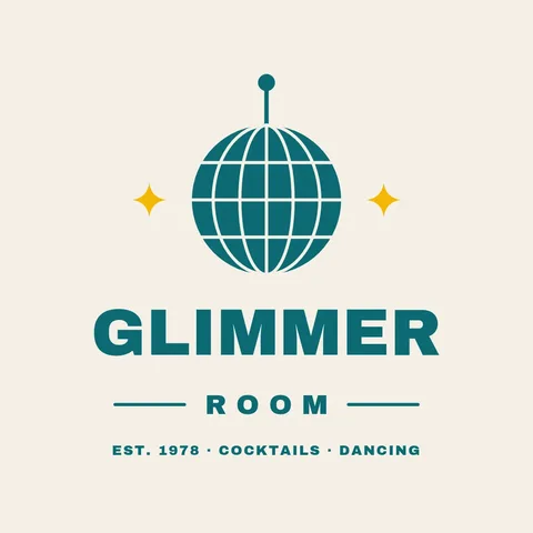 Glimmer Room Disco Logo – Logo template