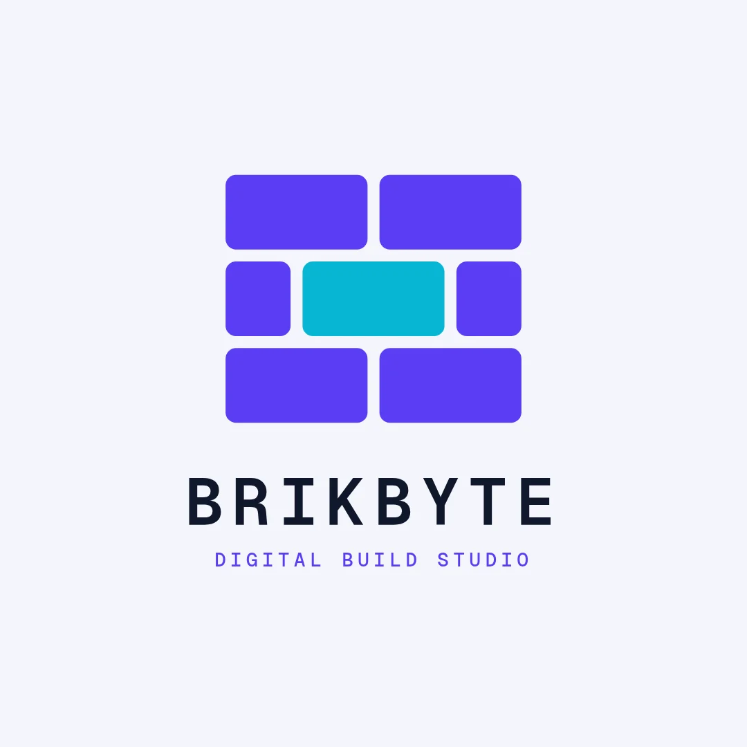 Pixel Brick Tech Logo – Logo template