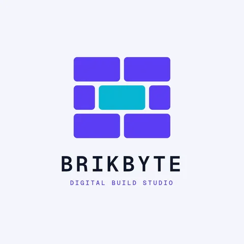 Pixel Brick Tech Logo – Logo template