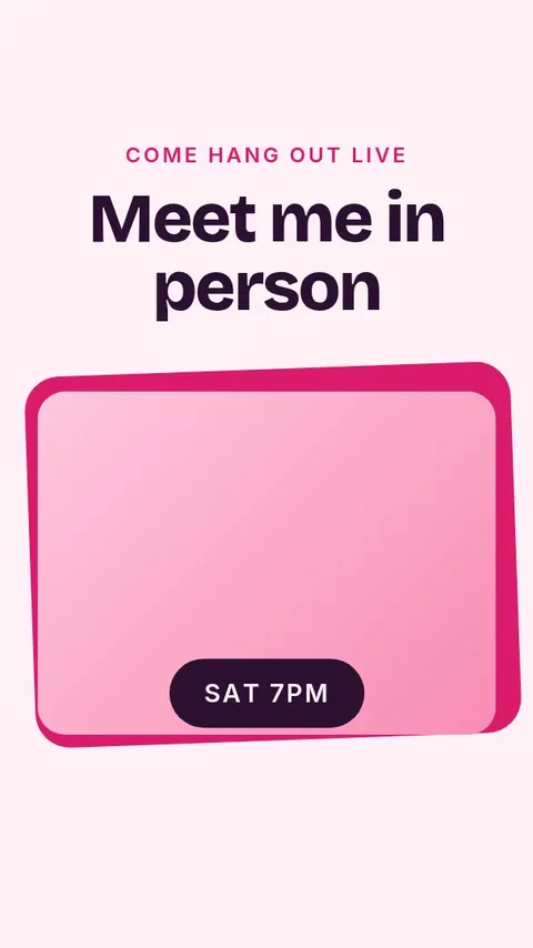 Live Meetup Story Cover – Instagram story template