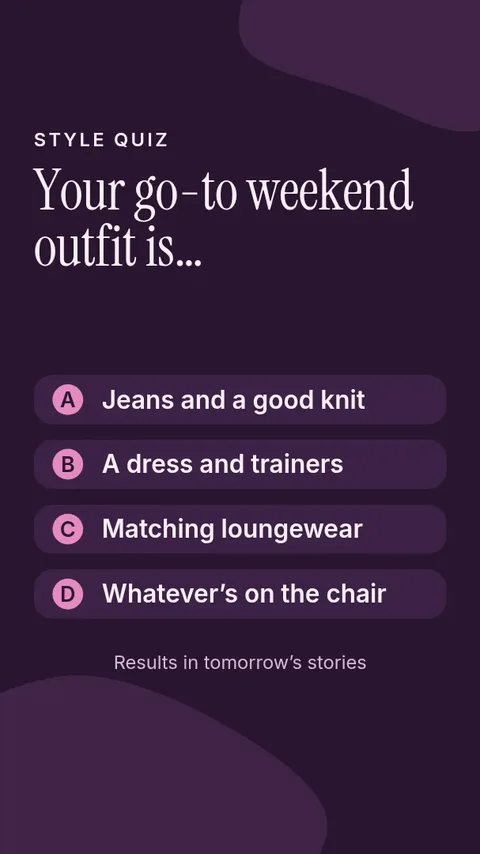 Style quiz – Instagram story template