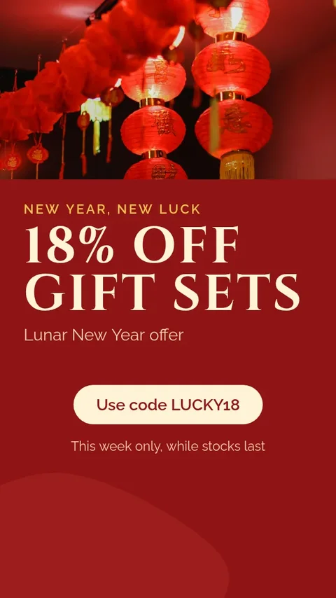 Lunar New Year offer – Instagram story template