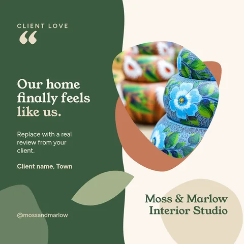 Moss Seam Blob Review – LinkedIn post template