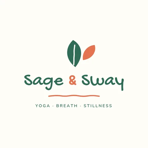 Sage Sway Hand-Lettered Logo – Logo template